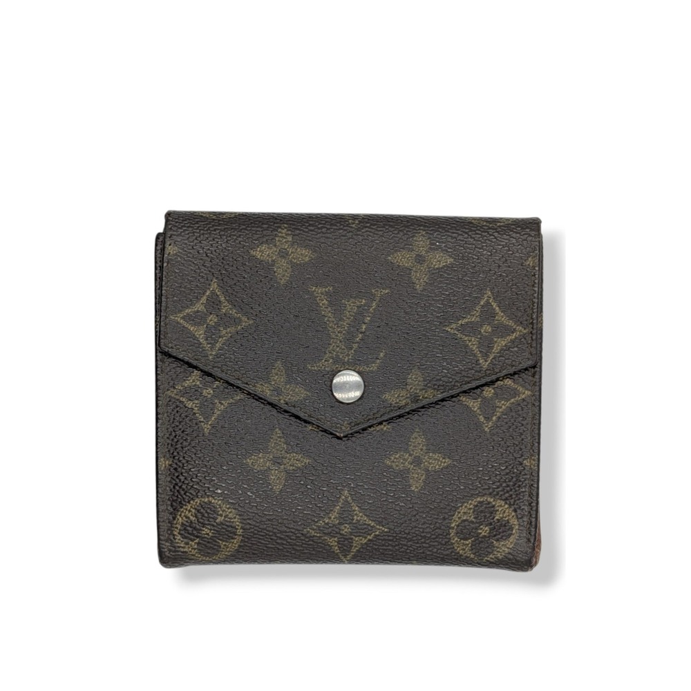 LOUIS VUITTON Wallet Authentic Signature Monogram Porte-Monnaie Billets Vintage